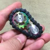 ألعاب الأصابع ألعاب Gyro sprocket flywheld اطبق العتاد تململ لعبة Roadbike Metal Spinner Kids Christmas Districs Spin 1637