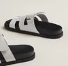 En Lüks Erkek Chypre Sandalet Ayakkabı Kahverengi Siyah Beyaz Ayarlanabilir Askı Konfor Yaz Rahat Yürüyüş Tembel Plaj Slayt Düz EU38-46