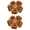 Hair Accessories Butterfly Clips For Baby Girls Gradient Flocking Hairpins Headdress Children Kids Barrette Ornaments