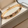 Bileklik 925 Gümüş Goldplated Avrupa ve Amerikalı Kıdemli Fritillar Snake Bone Breakel Ladies Moda Trend Marka Takı Hediyesi 230215