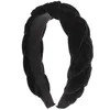 Bandanas Headbands Womenhair Headband Girls Fashion Wide Black S Bands Head Hoop Face Make Wash Hairbandsaccessories Woman Womens Non