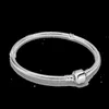 Charm Armband elegant Pulseira Women Original 925 Silver Armband Infinity Snake Chain For Fit Charms Diy Fine Jewelry Gift 230215