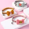 Hondenkragen Bowknot Breakaway Cat kraag stropdas Veiligheid Buckle Bloemen Chihuahua ketting Elastisch verstelbaar voor puppy