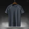 Мужские рубашки Summer Men Men Quick Dry Fut Foot Geometry Geometry Loak Sports Tops Plus Size 7xl 8xl дышащий футболист мягкий Mferlier