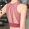 Camisoles & Tanks 100PCS Women Breathable Active Sports Sexy Mesh Top Push Up Gym Fitness Underwear Female Seamless Running Yoga Bra