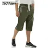 Mäns shorts Tacvasen Summer 34 Shorts Men's Quick Torkning under knäets gymträning som kör sport vandringshorts 34 byxor utomhus män 230215