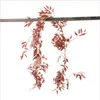 Decorative Flowers 1.7m Artificial Willow Leaf Wedding Ceiling Layout Indoor Plants Air Conditioning Pipe Decoration Rattan