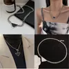 Blommahalsband kubansk länkkedja mens saturn kärlek halsband designer juvelery delfin mens silver pläterad saturn pärla planet hänge halsband fest valentin dag