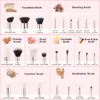 Makeup Tools Jessup Makeup Brushes Set 1525pcs NaturalSynthetic Foundation Powder Highlighter Eyeshadow Brush Pedzle do Makijazu T290 230215