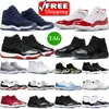 11 Basketball Shoes 11s bianchi Bred CONCORD Cool Grey GAMMA Leggenda BLU Cherry UNC 11 sport delle donne della scarpa da tennis formatori di moda all'aperto