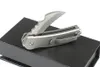 M2327 Small Karambit Claw Flipper Piegatura Flipper D2 Wash Stone Wash Blade TC4 in lega di titanio Manico tascabile EDC con strumento di riparazione