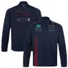 2022-2023 جديد F1 سترة فورمولا 1 سباق السائق هوديي قميص Team Sport zip Up Hoodie Windbreaker Autumn Winter Men Jacket286V
