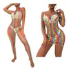 Maillots de bain pour femmes Sexy Womens coloré évider transparent résille doux vêtements de nuit vacances plage Bikini Cover Ups Beachwear anniversaire