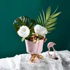 Vasi Nordic Bouquet Forma Vaso in ceramica Casa Vaso di fiori creativo Soggiorno Disposizione dei fiori Decorazione della tavola
