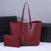 33 см женские сумки Tote хозяйственная сумка из воловьей кожи бронзовый металл модные буквы большой карман сумки на плечо комплект из двух предметов