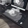 Mauspads, Handgelenkstützen, rosa Katze, Mauspad, großes Mauspad, große Schreibtischunterlage, Büro-Laptop-Tastatur, Mauspad, niedliches Anime-XXL-PC-Tisch-Teppich, Gummi-Mauspads, T230215