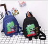 2023 children dinosaur backpacks boys and girls backpack cartoon cute baby handbag treasure kindergarten school bag