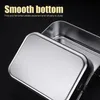 Lunch Boxes 304 Top Grade Stainless Steel Silicone Seal Ring Leakproof Bento 1000/1400/1900ml Snacks Containers 230216