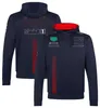 Ropa de conductor del equipo de Fórmula Uno F1, chaqueta suéter de carreras para deportes al aire libre para hombre, nueva Sudadera con capucha de talla grande 2023