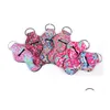 ChicLip Keychain: Vibrant Lip Balm & Chapstick Holder with 10 Prints - Perfect Party Favors