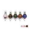 Charms Reiki Healing Assorted Dowsing Pendum Circar Cone Crystal Pendants For Necklace Accessories Jewelry Making Drop Delivery Find Dhxub