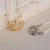 Pendant Necklaces Pearl Tiger Necklace European And American Simple Personality Animal