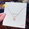 Titanium steel necklace female minority clavicle chain light extravagant design simple temperament pendant