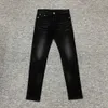 Herenjeans designer jeans Designersummer lichte luxe broek geborduurde denim broek heren zwarte slanke broek skinny V3FE NYGX