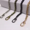 Lantern Chain Shoulder Bag Strap Replacement 40-120cm Women Handbag Crossbody Purse Chain Gold Silver Accessories For Bags249r