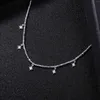 Girocollo Piccola stella brillante Collana con ciondoli per donna Ragazze Vintage Black Grey Beads Chain Jewelry Collare Mulheres 2023