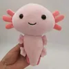 20 cm Cartoon Axolotl Plush Toys Doll Animal Plushies Figur Dockor Pink Axolotls fyllda barngåvor