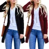 سترات النساء 2023 Women Spring Autumn Button Button Cardigan Cardigan Ladies Disual Long Long Sleeves Outwear Overcoat1