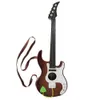 طبول الإيقاع محاكاة الجيتار الغيتار 4 سلاسل الآلات الموسيقية الصغيرة ألعاب تعليمية للأطفال المبتدئين الحزب لصالح اللون العشوائي 230216