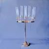 Decoratie Clear Acryl Tripod Vaas Bud Vazen Bloemhouder Middelpunt Stand Tube Vase IMake589