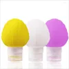 Bouteilles de rangement 40/90 ml Shell de distribution de silicone en silicone Kit de voyage Kit de douche de douche de douche