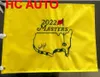 Scottie Scheffler Autograferad signerad signaturerad auto samlarm￤stare Open Golf Pin Flag