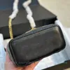 Designer Crossbody Bags Women Fashion Shoulder Bag 22K Black Gold Ball Mini Handbags Classic Totes Long Case Bag Sheepskin Adjustable Chain Cross Body