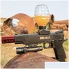 Gun Toys M1911 Electric Burst Matic Water Gel Crystal Bomb Toy Cool Pistol For Adts Boys CS Fighting Outdoor Game Drop Delivery Gifts Dh84x