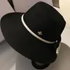 연예인과 같은 스타일의 여성 밀짚 모자 Sun Li 접이식 돔 양동이 모자 Bowknot Basin Cap for Lady