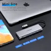LENTÇÃO USB C Hub 4K 30Hz SD Micro SD Card Reader Adapter 100W Dock PD para 2023-2016 MacBook Pro New Mac Air USB C Hdmi Dock