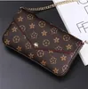 Multi Felicie Pochette Women Chain Bags Wallet Messenger Leather Handbags Shoulder High Quality Flower Purse Crossbody Bag