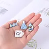 Brooches Science Instrument Enamel Pin Model Of DNA Microscope Badges Clothes Backpack Gift For Scientists Students Wholesale