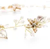 Headpieces Bridal Wedding Gold Leaf Rhinestones Headband Headpiece Hair Accessories For Women