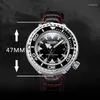 Relojes de pulsera Merkur para hombre Relojes de buceo Atún Militar Reloj de pulsera mecánico automático Deporte C3 Luminoso 1000M Bisel de cerámica impermeable NH35