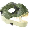 Feestmaskers Halloween Dragon Dinosaur Open Mond Latex Horror Headdear Cosplay Cosplay Costume Scared Props 230216