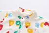 Baby Summer Clothing Toddler Kids Baby Boy Clothes Print Short Sleeve Shirt Tops Pants 2Pcs Outfits