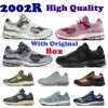 2002r Mens Womens Designer Chaussures décontractées Fashion Phantom Black Running Shoe Soulement beige bleu clair Cloud Cloud Gray Protection Gray Pack Sea Salt Pink Sneakers Trainers