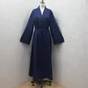 Etniska kläder Dubai Abaya Turkiet Kimono Cardigan Islam Muslim Hijab Dress Jilbab Abayas For Women Robe ETe Caftan Islamic F8167