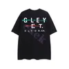 Luxury Fashion Brand Mens T Shirt Graffiti Mark Letter Print Round Neck Short Sleeve Casual Loose T-shirt Top Black White