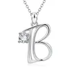 Pendant Necklaces 26 Letters A - Z Initial M S C K Alphabet Charm Necklace For Women Say My Name Wedding Birthday Jewelry Dz103